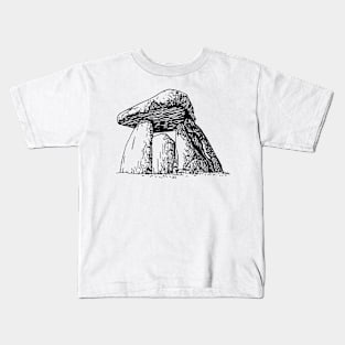 Vintage rock for women hand drawn old rocks for men Kids T-Shirt